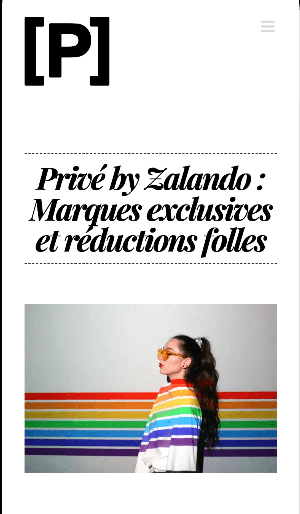 Magazine Privé by Zalando